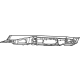 Mopar 68448042AA Cowl Panel, Front Upper