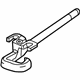 Mopar 4787976AA Tow Hook, Red, Front Passenger Side