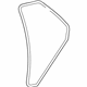 Mopar 4894984AC Door Weatherstrip, Front Outer Passenger Side