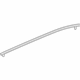 Mopar 5113661AD Roof Molding, Driver Side