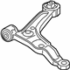 Mopar 68263323AA Lower Control Arm, Passenger Side