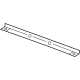 Mopar 6ZP57DX9AA Rear Header Trim, Black
