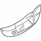 Mopar 1VB03DX9AA Side Shield, Front Inner Driver Side