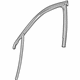 Mopar 68442216AA Glass Run, Front Passenger Side