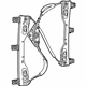 Mopar 68227254AB Window Regulator, Front Passenger Side