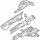 Mopar 68267070AB Apron/Rail Assembly, Front Passenger Side