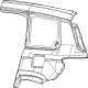 Mopar 68571848AB Quarter Panel, Outer