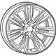 Mopar 1WM47XZAAB Wheel, Alloy