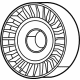 Mopar 68433354AA Idler Pulley, Lower