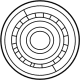 Mopar 68459077AA Idler Pulley, Upper