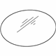 Mopar 5018298AA Mirror Glass, Front Passenger Side