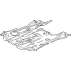 Mopar 68489769AA Underbody Shield, Front Lower
