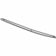 Mopar 5SW11SZ0AD Trim Molding, Black, Rear
