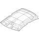 Mopar 5VK03DX9AC Headliner