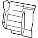 Mopar 5MH60DX9AB Seat Back Cover, Black, Rear Passenger Side