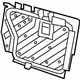 Mopar 68194852AA Seat Back Frame, Rear Passenger Side