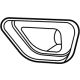 Mopar 68143084AB Fog Lamp Bezel, Front Passenger Side