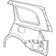 Mopar 68214167AD Quarter Panel, Rear Outer Driver Side