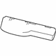 Mopar 68299914AE Seat Cushion Pad, Rear Passenger Side
