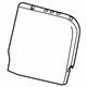 Mopar 68299905AF Seat Back Pad, Rear Driver Side