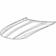 Mopar 68089361AB Hood, Front