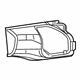 Mopar 6NH46TU6AA Upper Trim, Black/Gray, Passenger Side