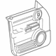 Mopar 5KF40ZJ8AF Door Trim Panel, Front Inner Passenger Side