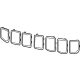 Mopar 68543890AA Trim Ring, Front Upper