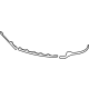 Mopar 68577398AA Filler Molding, Front Lower