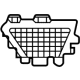 Mopar 68472200AB Outer Grille, Front Passenger Side