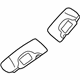 Mopar WC02MF1AB Sunvisor, Taupe, Passenger Side