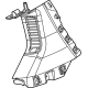 Mopar 6XP10SA5AB Quarter Pillar Trim, Gray, Passenger Side