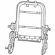 Mopar 68338927AC Seat Back Frame, Rear Center Driver Side