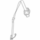 Mopar 1WA311V5AA Belt & Retractor, Beige/Red, Front