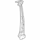 Mopar 68468478AA Center Pillar Reinforcement, Driver Side