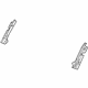 Mopar 6LJ72TX7AA Rear Molding