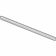 Mopar 55399210AB Inner Weatherstrip, Rear Passenger Side
