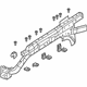 Mopar 68302688AL Side Rail, Front Upper Passenger Side