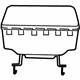 Mopar 5108053AE Passenger Air Bag, Upper Passenger Side