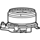 Mopar 68396057AD Blower Motor, Front