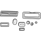 Mopar 68524072AA Seal Kit, Front
