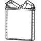 Mopar 68524071AA Heater Core, Front