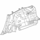 Mopar 6AV381L1AH Lower Quarter Trim, Beige/Black, Rear Passenger Side