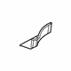 Mopar 68167064AA Rail Reinforcement, Passenger Side