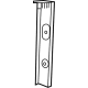 Mopar 68044934AD Rail Cover
