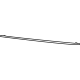 Mopar 6SD55SZ0AA Upper Molding, Front
