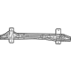 Mopar 68402958AC Impact Bar, Front