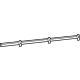 Mopar 68312650AB Rail, Rear Passenger Side