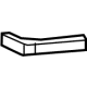 Mopar 68414475AC Corner Reinforcement, Rear Upper Inner Passenger Side