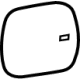 Mopar 68291593AD Fuel Door, Rear